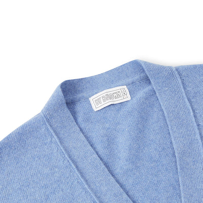 LINE FRIENDS Made By BROWN Knit Cardigan Light Blue