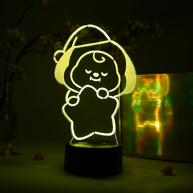 BT21 CHIMMY Dream Of Baby Otaku Lamps LED Light