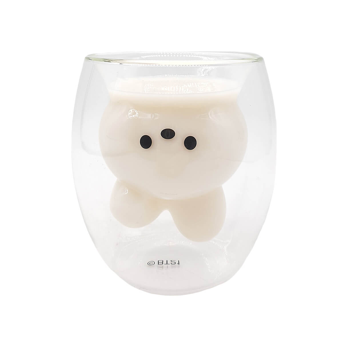 BTS BT21 K-pop Korean Characters Inspired Cute Double-layered Glass Cup 