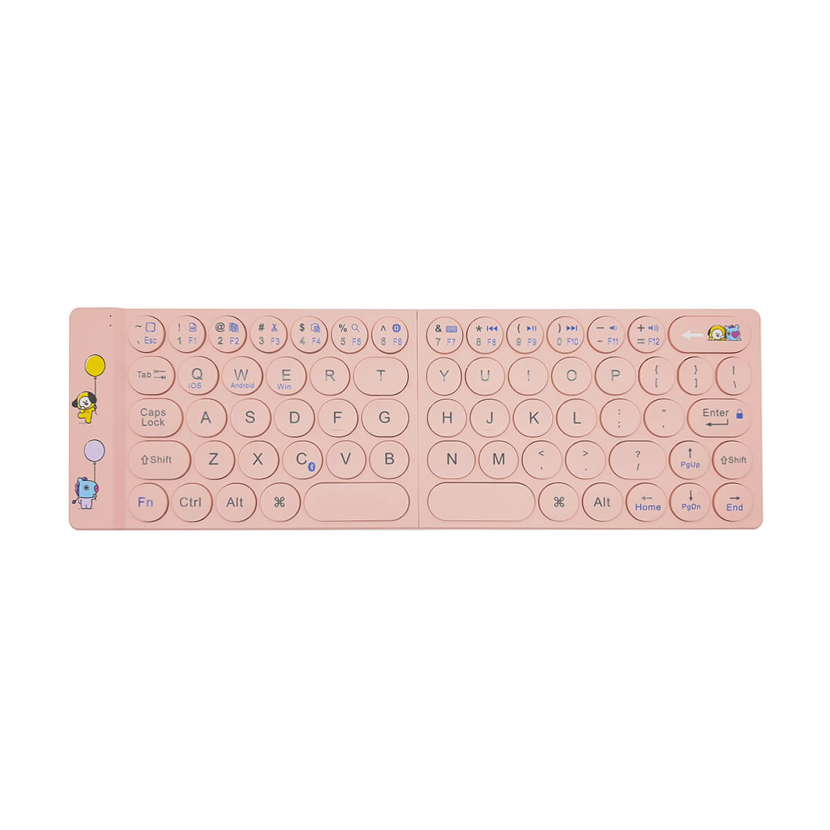 BT21 CHIMMY & MANG Folding Keyboard