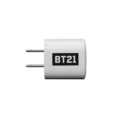 BT21 Dual Port Wall Charger Adapter 2