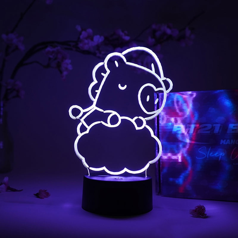 BT21 MANG Dream Of Baby Otaku Lamps LED Light