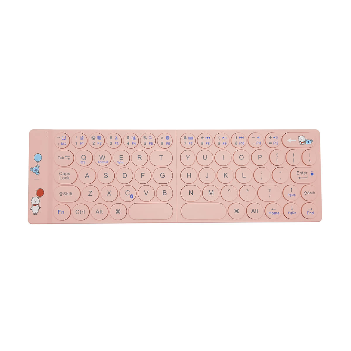 BT21 RJ & KOYA Folding Keyboard