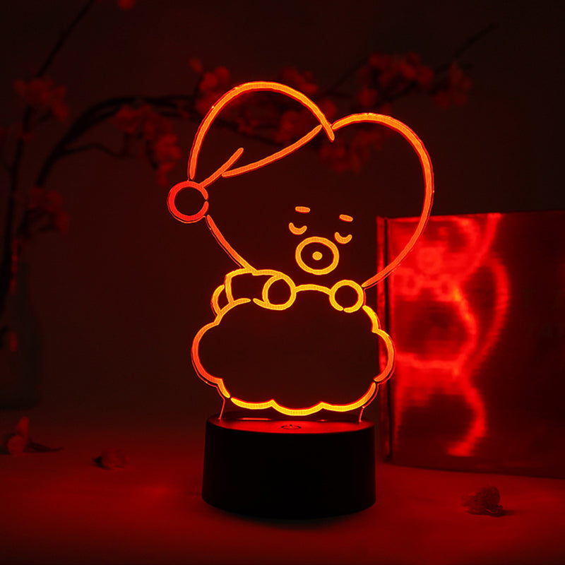 BT21 TATA Dream Of Baby Otaku Lamps LED Light