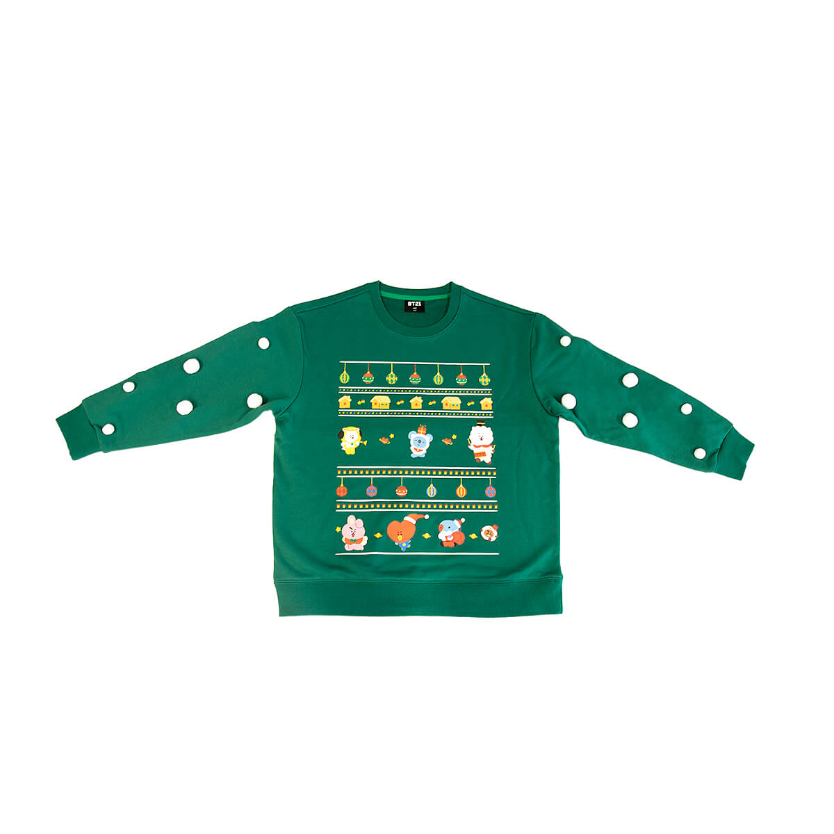Prelude Discriminatie partij BT21 Ugly Christmas Sweater One Size - LINE FRIENDS INC