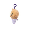 BT21 SHOOKY BABY Ice Cream Mascot Plush Keychain