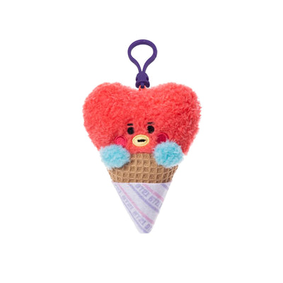 BT21 TATA BABY Ice Cream Mascot Plush Keychain