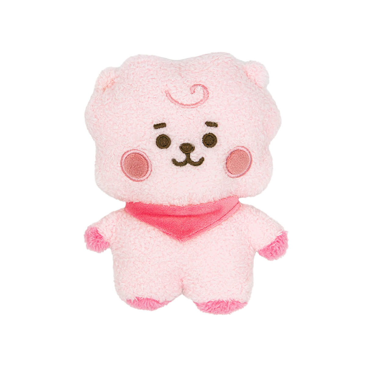 BT21 BABY Tatton Pink Plush Mascot Keychain LINE FRIENDS US