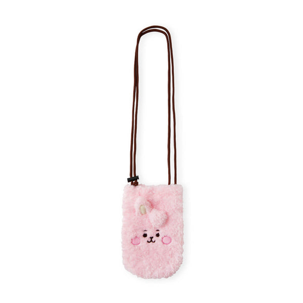 BT21 Tata Baby Boucle Cell Phone Crossbody Bag