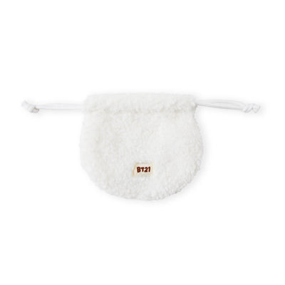 BT21 RJ BABY Boucle Drawstring Pouch