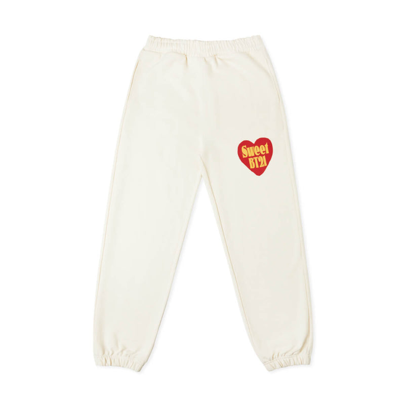 BT21 Sweet Things Sweatpants Ivory