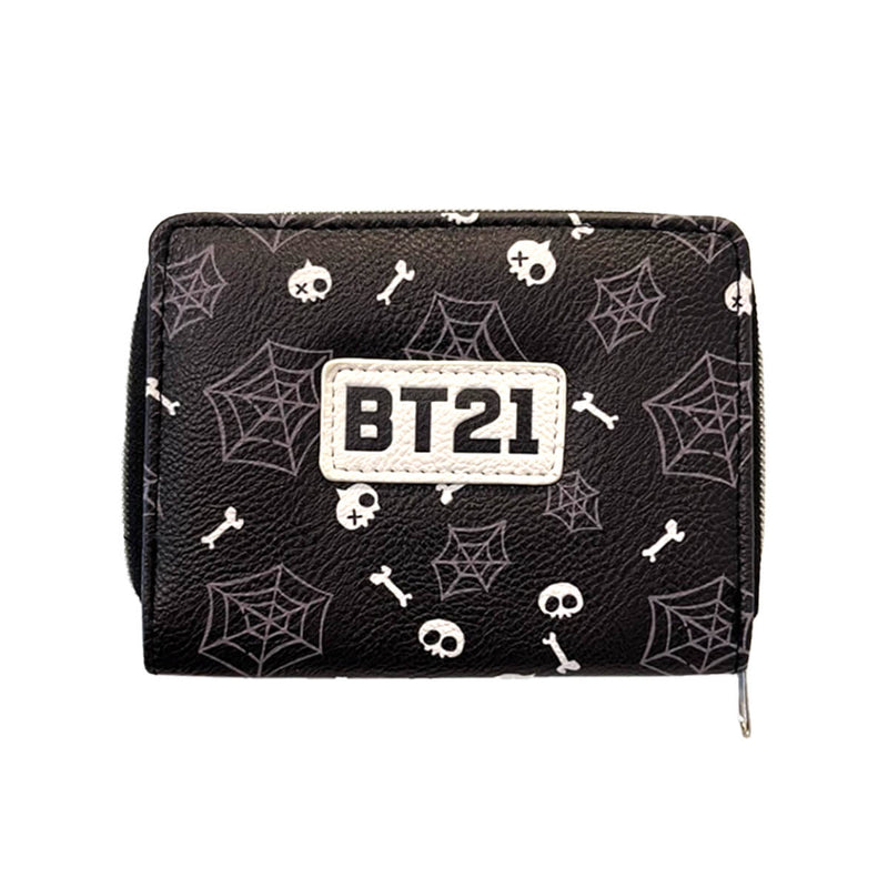 BT21 Halloween Mini Zip Wallet