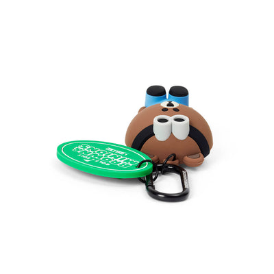 LINE FRIENDS with MINIONS BROWN Silicone Golf Ball Pouch
