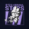 BT21 with BRAWL STARS JACKY COOKY T-Shirt Navy