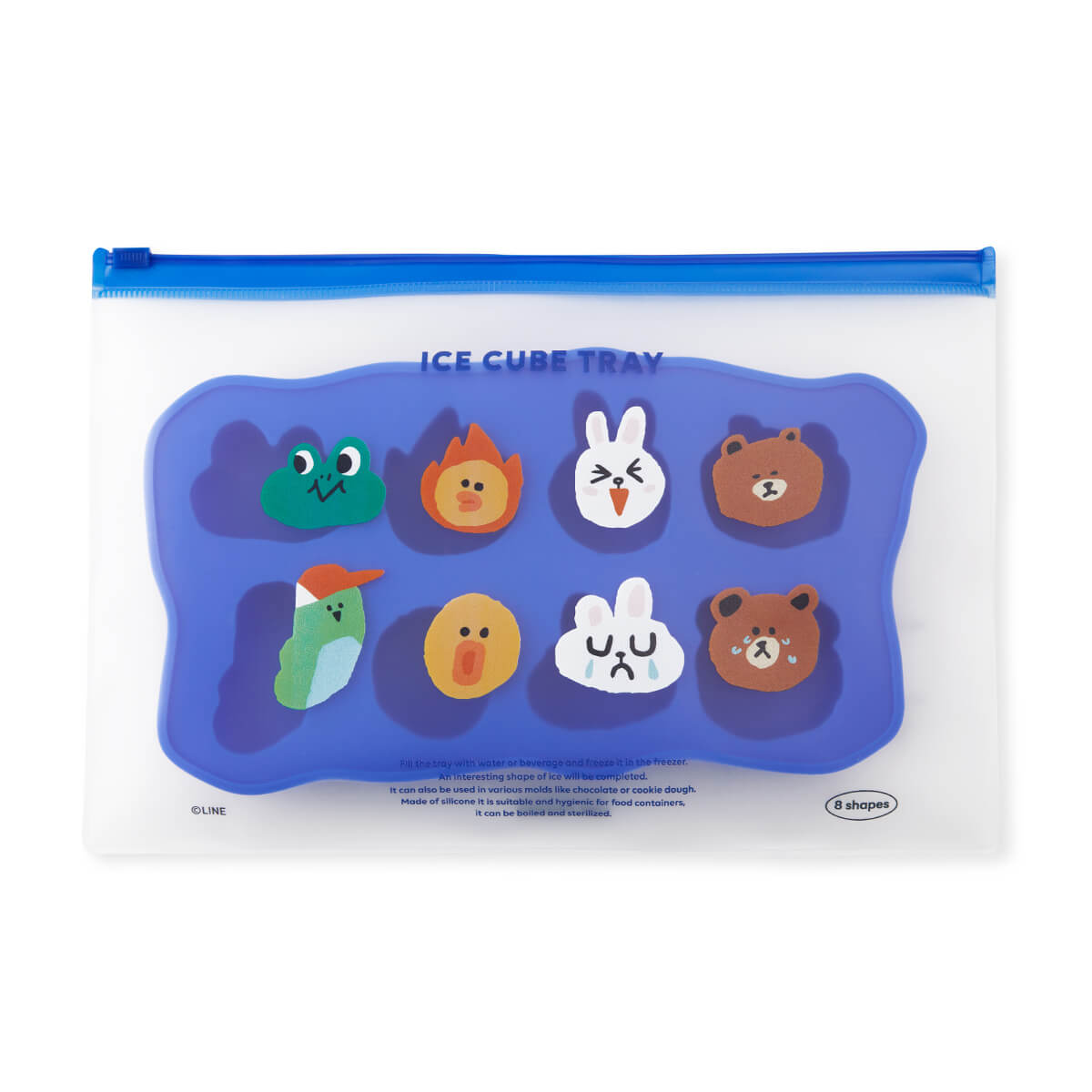 LINE FRIENDS COLD CUP TUMBLER & ICE TRAY