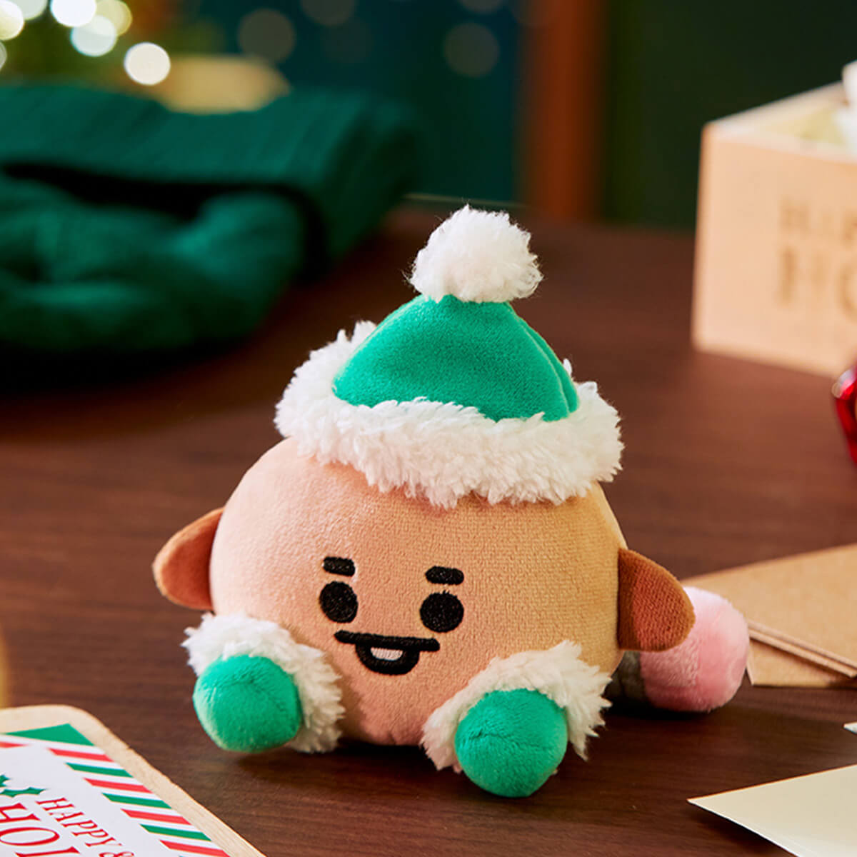 BT21 SHOOKY Baby Mini Holiday Standing Doll - LINE FRIENDS_US