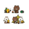 LINE FRIENDS Camping Night Magnet Set 01