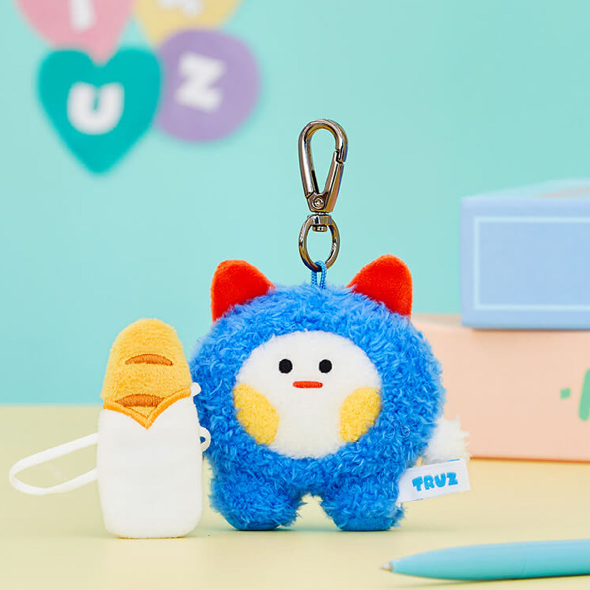 TRUZ RURU minini Message Bag Charm Doll - LINE FRIENDS_US