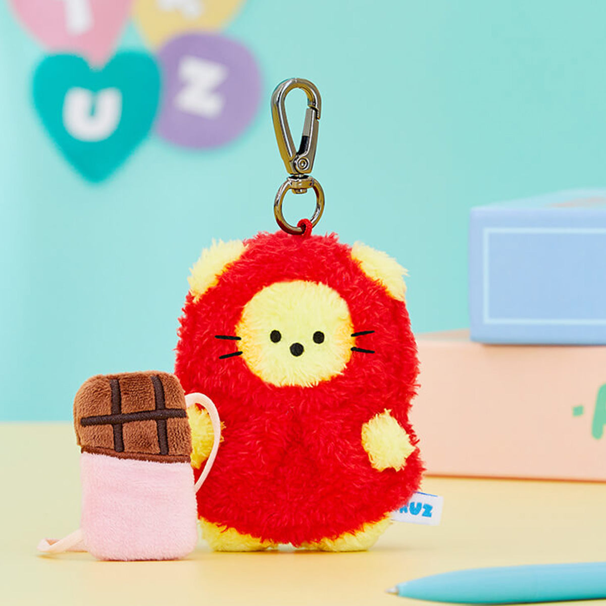 TRUZ RURU minini Message Bag Charm Doll - LINE FRIENDS_US