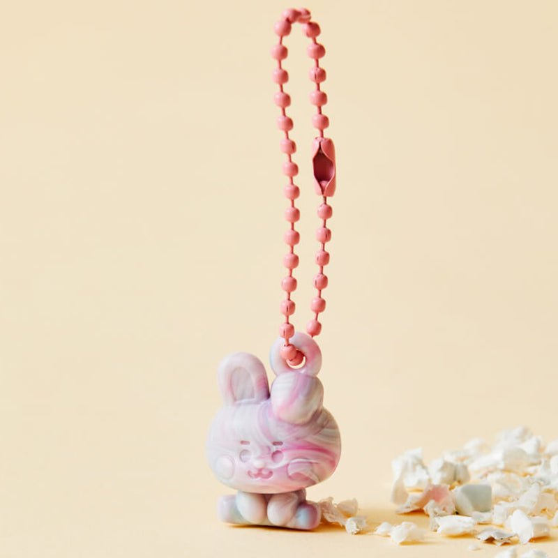 BT21 COOKY No Plastic Sunday Figure Keyring