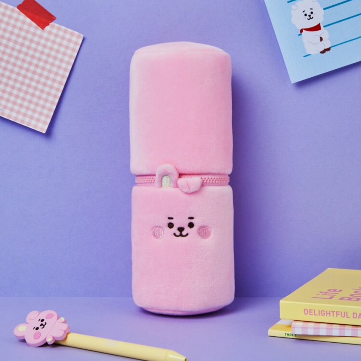 BT21 COOKY Study With Me Fabric Pencil Case - LINE FRIENDS_US