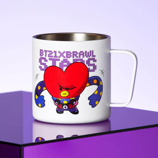 BT21 X Brawl Stars EDGAR TATA Stainless Steel Mug